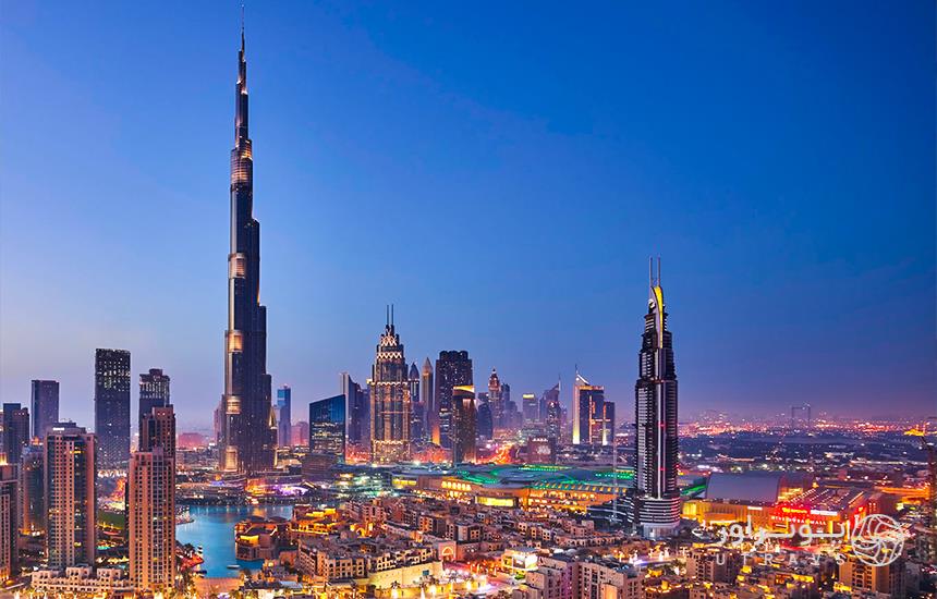 Dubai Burj Khalifa, tallest in world